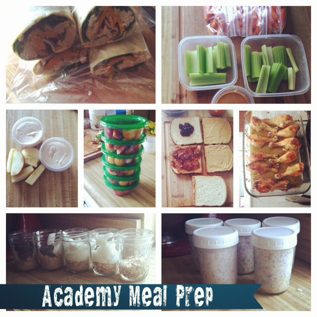 megan academy meal prep