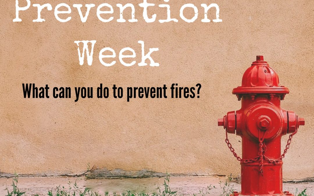 Fire Safety Week {Get out, stay out!}